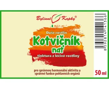 Kotvičník nať - kapky Duše rostlin (tinktura) 50 ml