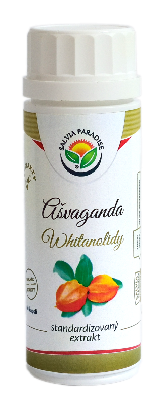 Ašvaganda standardizovaný extrakt kapsle 60 ks Ašvaganda standardizovaný extrakt kapsle 60 ks