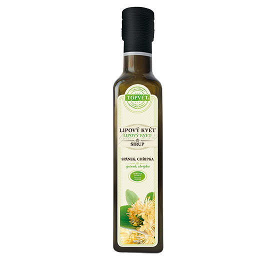 Lipový květ sirup - farmářský 320 g Lipový květ sirup - farmářský 320 g
