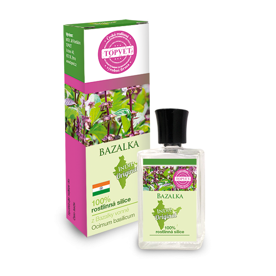 Bazalka - 100% silice 10 ml Bazalka - 100% silice 10 ml