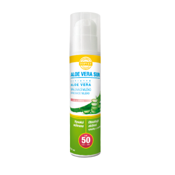 Aloe vera opalovací mléko SPF 50 200 ml Aloe vera opalovací mléko SPF 50 200 ml