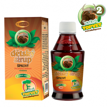 Šípkový dětský sirup s fruktozou 300 g Šípkový dětský sirup s fruktozou 300 g