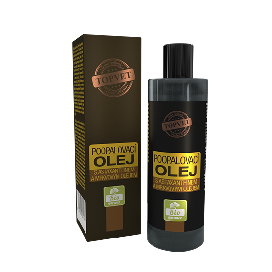 Olej po opalování s astax. a mrkvovým olejem 100 ml Olej po opalování s astax. a mrkvovým olejem 100 ml