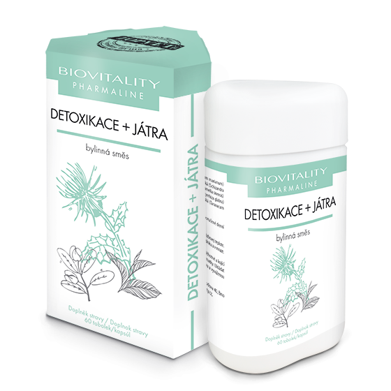 Biovitality Detoxikace + Játra - kapsle 60 ks Biovitality Detoxikace + Játra - kapsle 60 ks