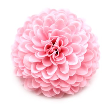 Mýdlové květy - malá chryzantéma - světle růžová (28 ks v balení)