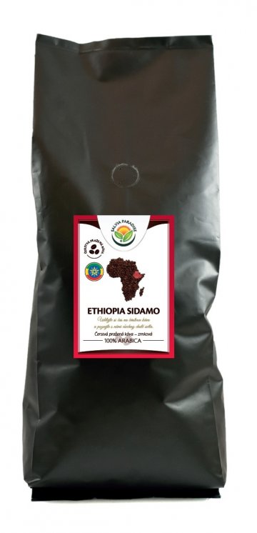 Káva - Ethiopia Sidamo 1000 g Káva - Ethiopia Sidamo 1000 g