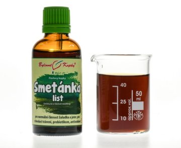 Smetanka (pampeliška) list - bylinné kapky (tinktura) 50 ml