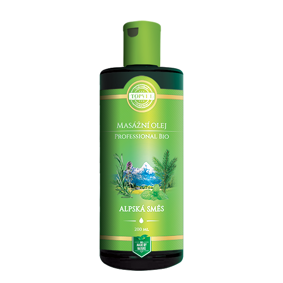 BIO Alpská směs mas. olej 200 ml BIO Alpská směs mas. olej 200 ml