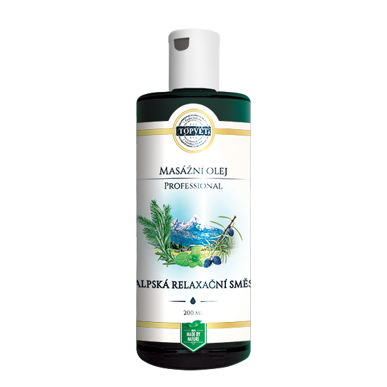 Alpská relax. směs mas. olej 200 ml Alpská relax. směs mas. olej 200 ml