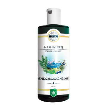 Alpská relax. směs mas. olej 200 ml Alpská relax. směs mas. olej 200 ml