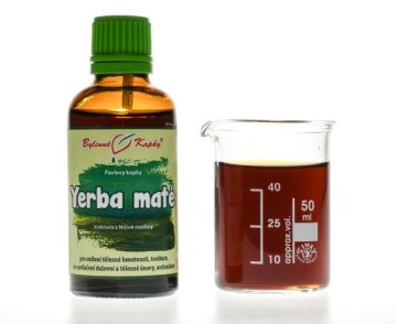 Yerba maté - bylinné kapky (tinktura) 50 ml