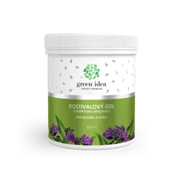 Kostivalový masážní gel 500 ml