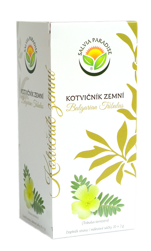Kotvičník zemní - Tribulus nálevové sáčky 20 x 2 g 1 ks Kotvičník zemní - Tribulus nálevové sáčky 20 x 2 g 1 ks