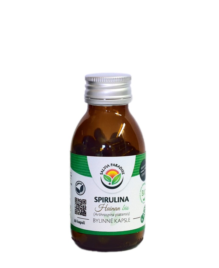 Spirulina kapsle BIO 60 ks Spirulina kapsle BIO 60 ks
