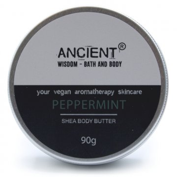 Aromaterapeutické Bambucké Tělové Máslo 90g - Peppermint
