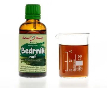 Bedrník nať - bylinné kapky (tinktura)  50 ml