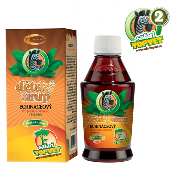 Echinacea dětský sirup s fruktozou 300 g Echinacea dětský sirup s fruktozou 300 g