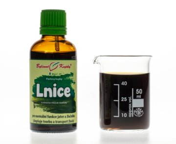 Lnice - bylinné kapky (tinktura) 50 ml