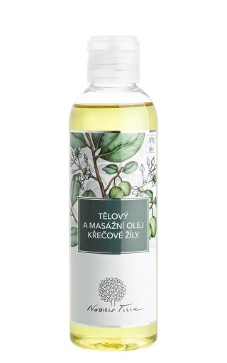 Tělový a masážní olej Křečové žíly 200 ml Tělový a masážní olej Křečové žíly 200 ml