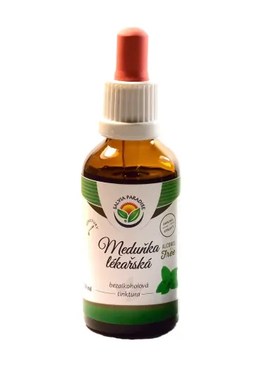 Meduňka lékařská bylinné kapky (tinktura) bez alkoholu 50 ml