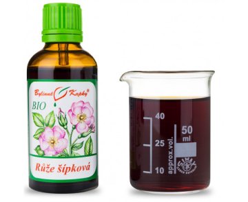 Růže šípková (šípek) BIO - bylinné kapky (tinktura) 50 ml