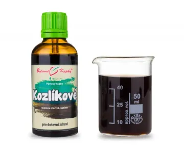 Kozlík - kozlíkové bylinné kapky (kozlíková tinktura) 50 ml