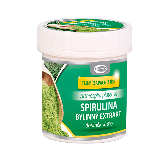 Spirulina bylinný extrakt - kapsle 60 ks Spirulina bylinný extrakt - kapsle 60 ks