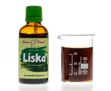 Líska - bylinné kapky (tinktura) 50 ml
