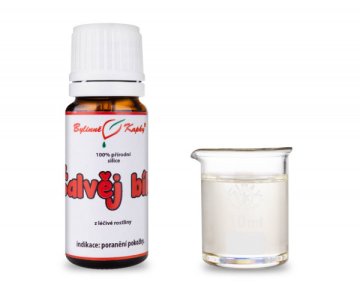 Šalvěj bílá - 100% přírodní silice - esenciální (éterický) olej 10 ml