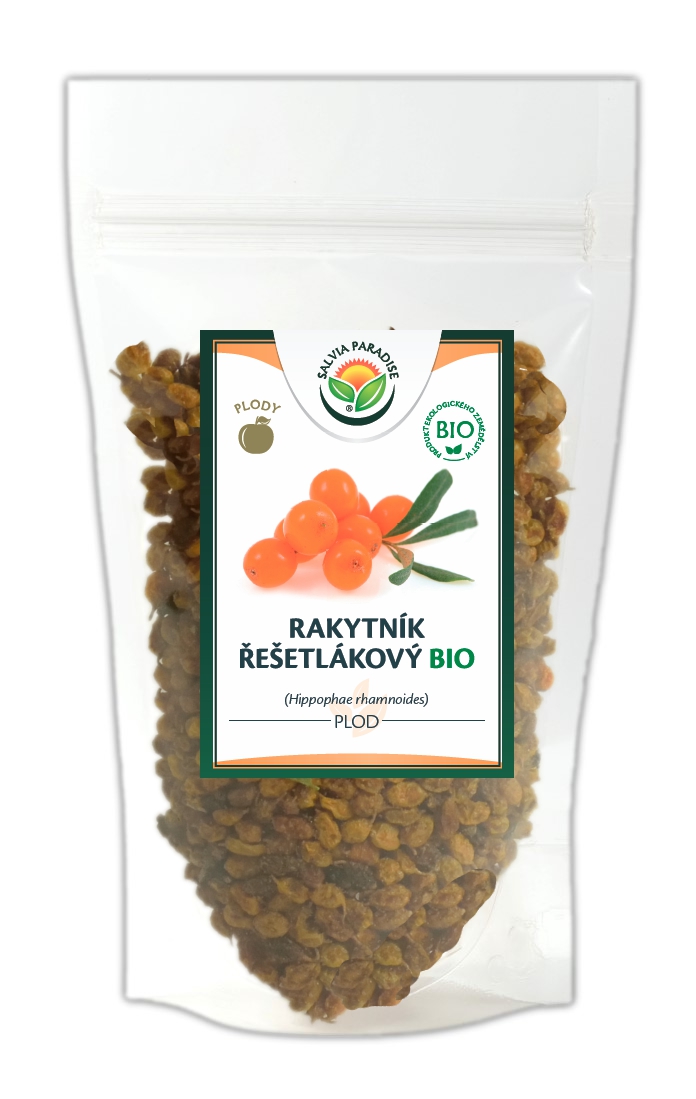 Rakytník řešetlákový plod BIO 250 g Rakytník řešetlákový plod BIO 250 g