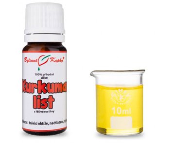 Kurkuma (kurkumovník) list - 100 % přírodní silice - esenciální (éterický) olej 10 ml