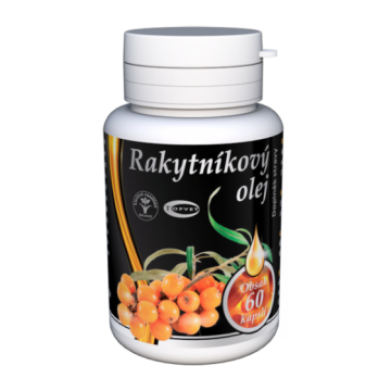 Liečive rastliny Rakytnikový olej - tobolky 60ks Liečive rastliny Rakytnikový olej - tobolky 60ks