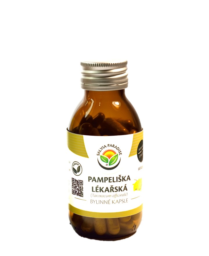 Pampeliška lékařská kapsle 60 ks Pampeliška lékařská kapsle 60 ks