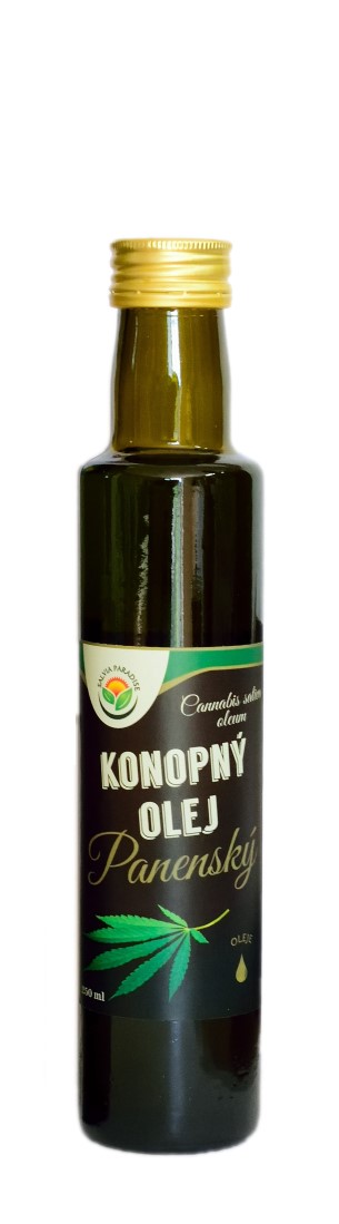 Konopný olej panenský 250 ml Konopný olej panenský 250 ml