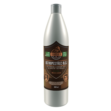 Ostropestřec olej pro koně 1000 ml Ostropestřec olej pro koně 1000 ml
