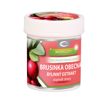 Brusinka obecná bylinný extrakt - kapsle 60 ks Brusinka obecná bylinný extrakt - kapsle 60 ks