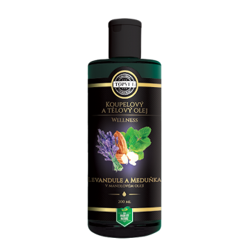 Levandule a meduňka v mandlovém oleji 200 ml Levandule a meduňka v mandlovém oleji 200 ml