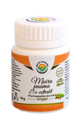 Muira puama - 25x extrakt 10 g Muira puama - 25x extrakt 10 g