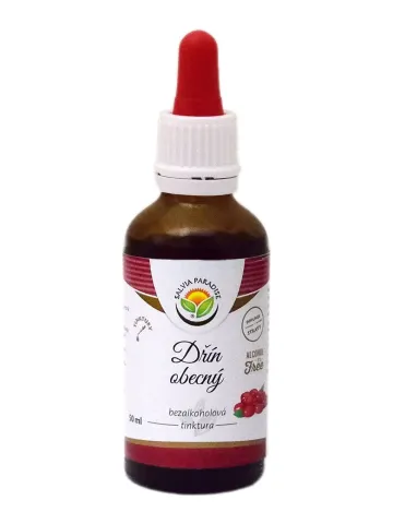 Dřín obecný bylinné kapky (tinktura) bez alkoholu 50 ml