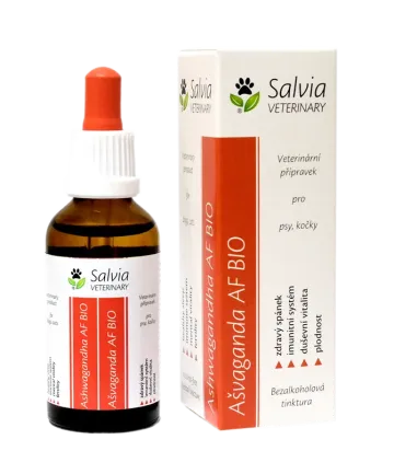Ašvaganda pro psy a kočky, bylinné kapky (tinktura) 50 ml BIO