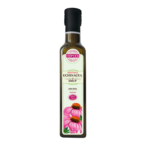 Echinacea steviplus sirup - farmářský 250 ml Echinacea steviplus sirup - farmářský 250 ml