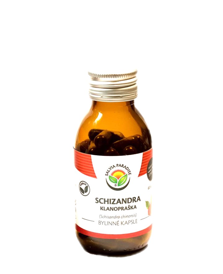 Schizandra bylinné kapsle 60 ks Schizandra bylinné kapsle 60 ks