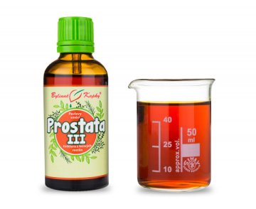 Prostata III - bylinné kapky (tinktura) 50 ml