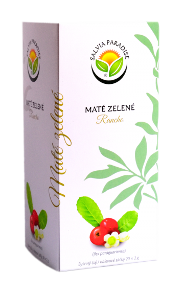 Maté zelené - Rancho nálevové sáčky 20 x 2 g Maté zelené - Rancho nálevové sáčky 20 x 2 g