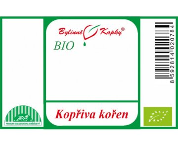 Kopřiva kořen BIO - bylinné kapky (tinktura) 50 ml