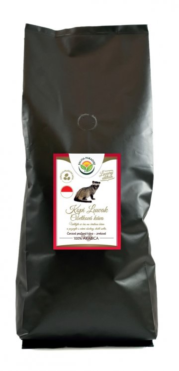 Káva - Kopi Luwak - cibetková káva 1000 g 