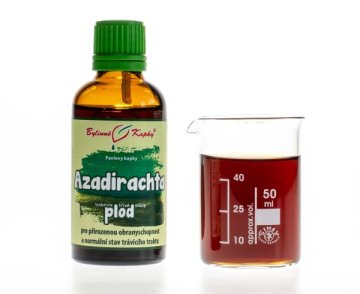 Azadirachta plod (Nimba, Neem) kapky (tinktura) 50 ml