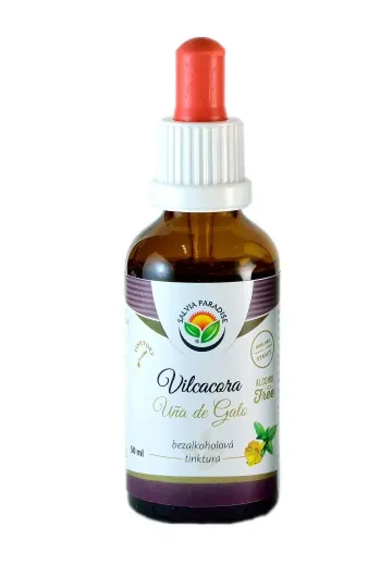 Vilcacora - Uňa de Gato bylinné kapky (tinktura) bez alkoholu 50 ml