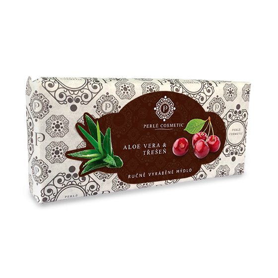 Aloe vera a třešeň - mýdlo 115 g Aloe vera a třešeň - mýdlo 115 g