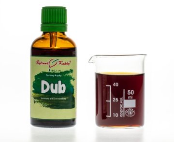 Dub - bylinné kapky (tinktura) 50 ml